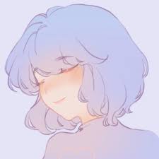 Warm Lavender Cute Anime Character Aesthetic Anime Cute Drawings