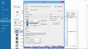 Calendar Printing Assistant Outlook 365 In 2020 Outlook Calendar Print Calendar Calendar