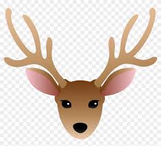Now draw the second antler from the top of the right side of the head. Cartoon Antlers Clipart Clip Art Deer Head Hd Png Download 5001x4319 21326 Pngfind
