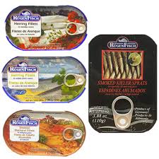 Ruegenfisch Baltic Sea Canned Fish Sampler, 4pc. - The Taste of Germany