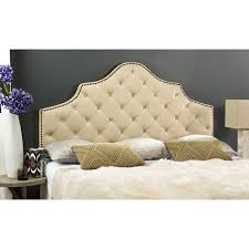 Enjoy free shipping with your order! Customer Favorite Safavieh Arebelle Rustic Glam Tufted Headboard With Nail Heads Accuweather Shop