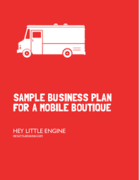 Sample Business Plan For A Mobile Boutique Mobile Boutique Fashion Truck Mobile Fashion Truck