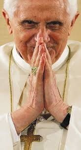 Local faithful eager to see 'teaching pope'