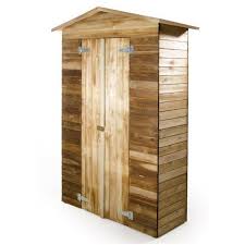 Dichtung an den türen machen den schrank zu einem schicken. Aussenschrank Aus Impragniertem Holz Mit Sockel 120x46 Cm Razadirekt