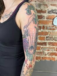 Finally covered my self harm scars. By Mari Allende-Carmona at Talon  Tattoo, Winston Salem. : r/tattoos