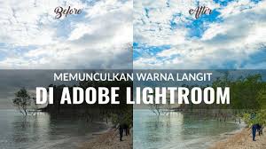 Ada tiga rumus yang akan kita bagikan kali ini yakni untuk selfie dengan efek glowing, selfie dengan efek gelap/ dark serta untuk foto outdoor. 2 Cara Mudah Memunculkan Warna Langit Di Adobe Lightroom