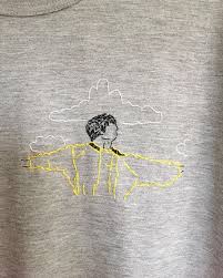 pin auf embroidery