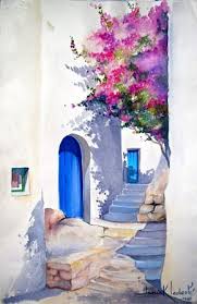 Watercolor projects watercolor landscape watercolor paintings watercolor ideas watercolors golden gate bridge. Janick Lederle Janick Lederle Watercolor Art Watercolor Paintings Easy Watercolor Illustration