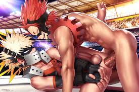 Homri] Bakugou x Kirishima - Hentai Image