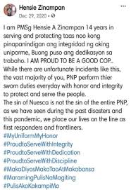 Hensie zinampan has been arrested and is currently in the custody of the philippine national police (pnp) after killing lilibeth valdez. Pctzskglsmztkm