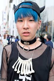 Nba legends' crazy reactions to 6'1'' dunker. Harajuku Guy W Blue Hair O Ring Choker Tokyo Fashion