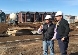Comenzó vacunación masiva en el hospital dr. Minvu Supervisa En Terreno Construccion De Viviendas Sociales Araucania Noticias Temuco