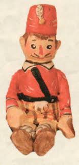 Uncle Clem Poliwoggs Miniature Raggedy Ann Friend Johnny Gruelle Character  Figurine **Limited Availability**