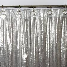Black And Silver Shower Curtain Set Sequin Shower Curtain Choose Your Color Sparkle Shower Curtain Silver Shower Curtain Sequin Shower Curtain Contemporary Shower