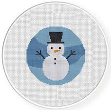 Check spelling or type a new query. Winter Snowman Cross Stitch Pattern Daily Cross Stitch