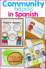 Creating Your Social Studies In Spanish Lesson Plans For Community Helpers In Spanish Will Be Easy With Spanish Lesson Plans Spanish Lessons Writing Activities