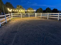Diy Riding Arena Lights Budget Equestrian Riding Arenas Lights Riding