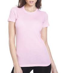 Next Level Apparel Women S Crewneck Cap Sleeve T Shirt Light Pink Womens Crewneck Women Next Level Apparel