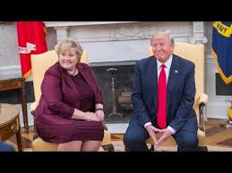 Norsk industri og næringsliv står ikke stille. Pressekonferansen Med Erna Solberg Og Donald Trump Youtube