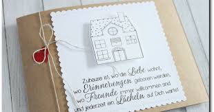 Zum Umzug Geschenk Haus Geschenk Einzug Papierkarten