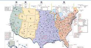 Us Time Zones Time In Usa Right Now Time Zone Map Time Zones Us Area Codes