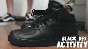 Black Air Force 1 Meme Meaning Black Air Force 1 Activity Skit Youtube