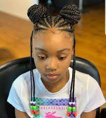 Kidshairstyles Kidsbraids Kids Hairstyles Braids Cornrows Hair Do In 2021 Girls Braided Hairstyles Kids Kids Hairstyles African Braids Hairstyles Pictures