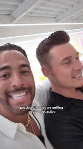 Before the date night… 😏 #LoveIslandUSA @kendallwashington @Aaron.evans