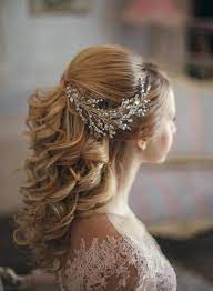 Crystal Bridal Hair Piece Silver Bridal Headpiece Silver Bridal Headdress Wedding Headpiece Brid Bride Hairstyles Elegant Hairstyles Hair Styles