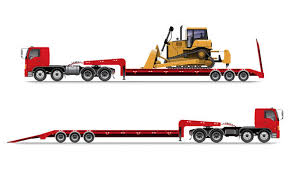 130+ Lowboy Trailer Stock Photos ...