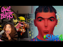 Krystalogy Plays: Sims 4 Breed out the ugly challenge Pt.1 and gaming w/  Rico, Mari and PG