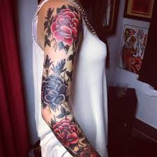 Full, half, and partial sleeves to make you drool. 30 Fabulous Floral Sleeve Tattoos For Women Tattooblend