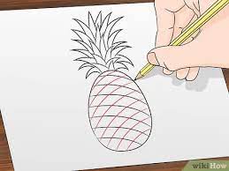 Semua jenis buah memiliki kandungan dan manfaat yang yang bisa dimanfaatkan oleh manusia. Cara Menggambar Nanas 9 Langkah Wikihow