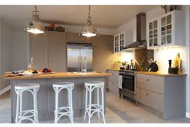 When @ikea_australia doors and bunnings handles look a million bucks! Hamptons Sanctuary Kitchen Bunnings Warehouse Bunnings Australia