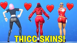Fortnite season 6 has some thicc skins! Top 25 Best Thicc Dances Emotes In Fortnite Thicc Fortnite Skins Youtube