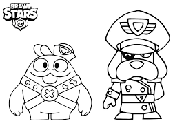 Read on to learn squeak's stats, attacks, gadgets, star powers, skins, best maps both of squeak's star powers enhance his offensive capabilities. Brawl Stars Kolorowanki Do Druku Rodzicielskieinspiracje Pl