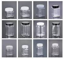 Factory Wholesale Square Plastic Pet Jar with Screw Plastic ...