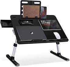 May 04, 2021 · see it on walmart; Laptop Bed Tray Table Saiji Adjustable Bed Desk For Laptop Foldable Laptop Stand With Storage Drawer For Eating Working Writing Gaming Drawing X Large Black Buy Online At Best Price In Uae Amazon Ae