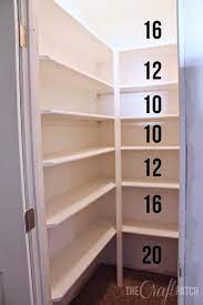 Poplar wood diy pantry shelves. How To Build Pantry Shelving The Craft Patch Pantry Remodel Pantry Layout Pantry Room