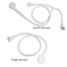pet shower spray head hose push on bath
