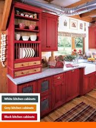 Painted Kitchen Cabinets Diy And Pantry Cabinets Perth Tip 3453689161 Cabinets And K Rustic Kitchen Cabinets Country Kitchen Cabinets Red Kitchen Cabinets