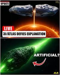 🔥🛸 Scientists Panic as 3I/ATLAS Exhibits “Impossible Maneuvers,” Defies Solar Physics, and Sparks Viral Rumors Suggesting It's a Controlled Alien Probe Observing Earth 👀🌀 What started as a quiet astronomical event has