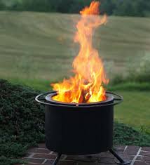 The fire pit with cover included with your liquid propane fire pit table allows you to keep your fire pit outdoors during all seasons, while keeping it protected from any harsh weather conditions. American Made Double Flame Smokeless Fire Pit New For Holiday Wood Burning Fire Pit Fire Pit Grill Portable Fire Pits