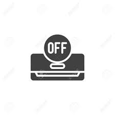 Air Conditioner Off Mode Vector Icon Filled Flat Sign For Mobile Concept And Web Design Cooling System Off Control Glyph Icon Symbol Logo Illustration Vector Graphics Royalty Free Cliparts Vectors And Stock