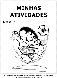 Minhas Atividades Capa Para Pasta De Atividades Educação Infantil Colorida Capa De Trabalhinhos Turma Da M C3 94nica 2810 29 Jpg 804 1101 Capas De Trabalhos Atividades Atividades De Alfabetizacao