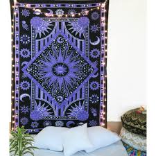 Purple Black Sun And Moon Tapestry Twin Size Zodiac Wall Hanging Celestial Tapestries Astrology Horoscope Wall Art By Oussum Walmart Com Sun And Moon Tapestry Celestial Tapestry Wall Tapestry Bedroom