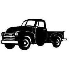 Download Old Truck Silhouette Bing Images 57 Chevy Trucks Monster Trucks Vintage Truck