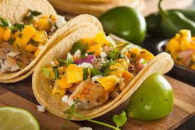 Carnitas , al pastor , fried fish, and more taco recipes to please every palate. Baja Fish Taco Recipe With Mango Salsa And Queso Fresco Destination