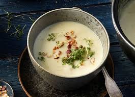 Cremige Schwarzwurzelsuppe Rezept Schwarzwurzelsuppe Lebensmittel Essen Suppe