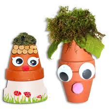 Vous trouverez toutes sortes de modèles chez hornbach. Bonhomme D Automne En Pots De Terre Bricolage D Automne Sur Tete A Modeler